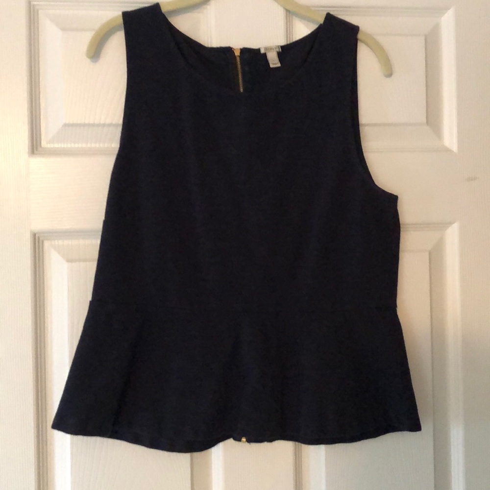 J.Crew Peplum Style Top!